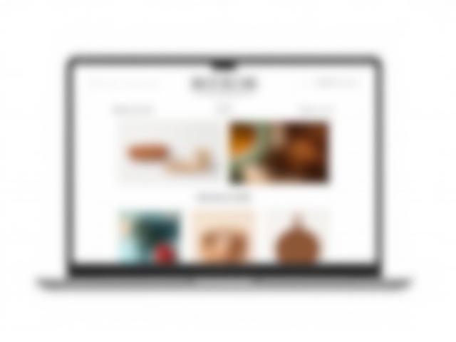 E-commerce website design for Artisan Goods Co. featuring Malaysian crafts