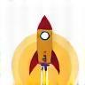 Rocket icon for launch and delivery phase