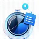 Icon representing graphic design tools and services
